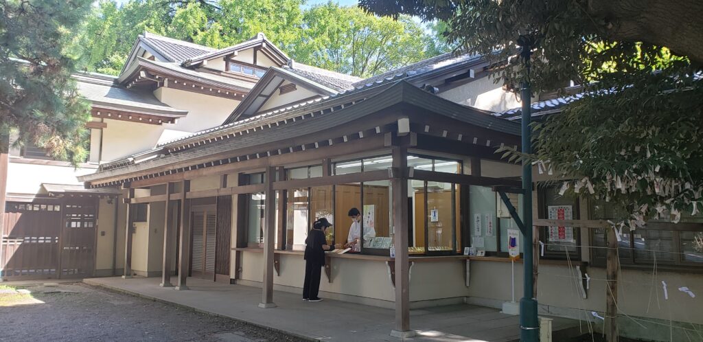王子神社の社務所