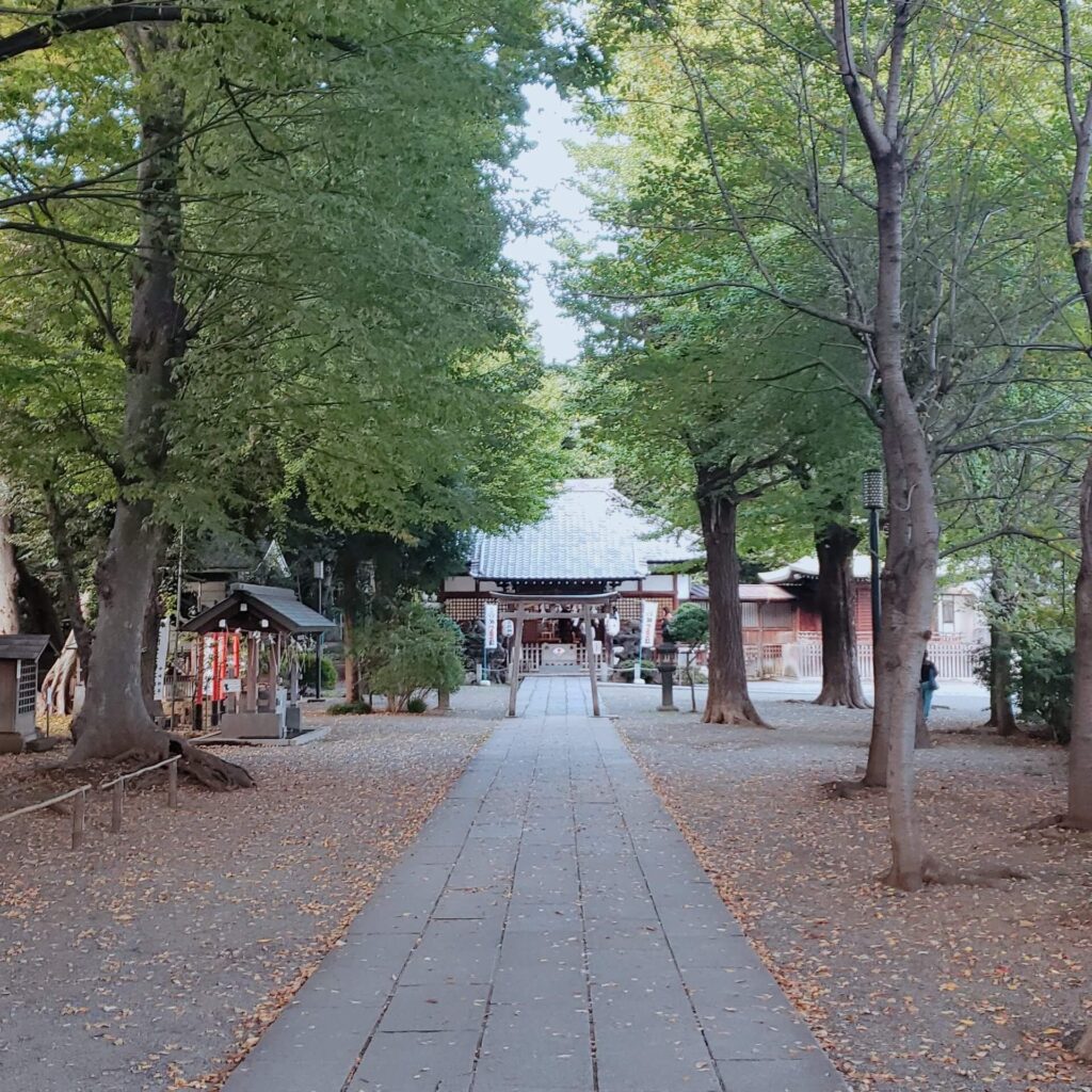 平塚神社の境内
