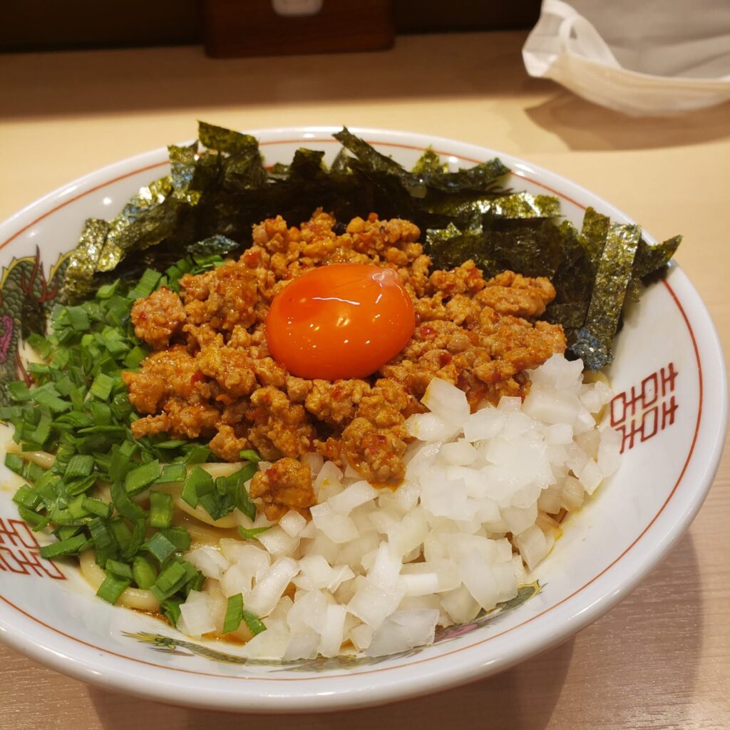 キング製麺のたいわん混ぜ蕎麦