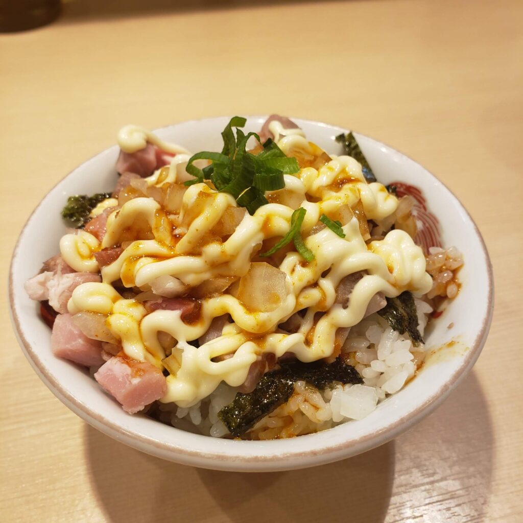 マヨチャーシューご飯