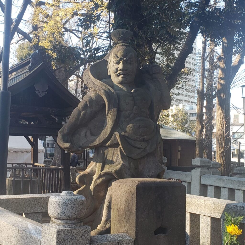雑司ヶ谷鬼子母神堂の像
