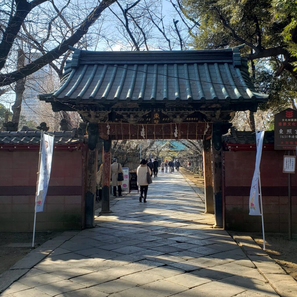 上野東照宮の門