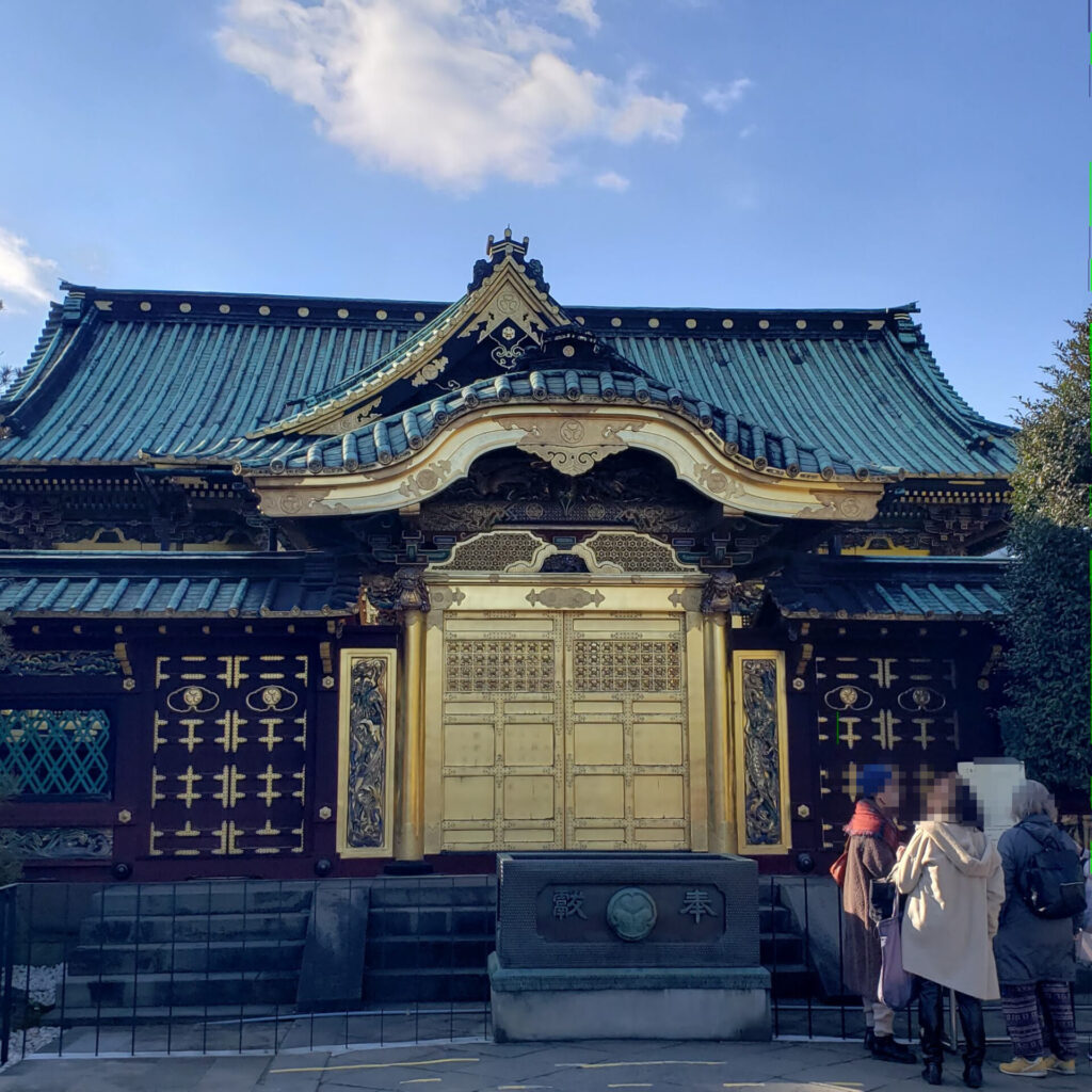 上野東照宮の唐門