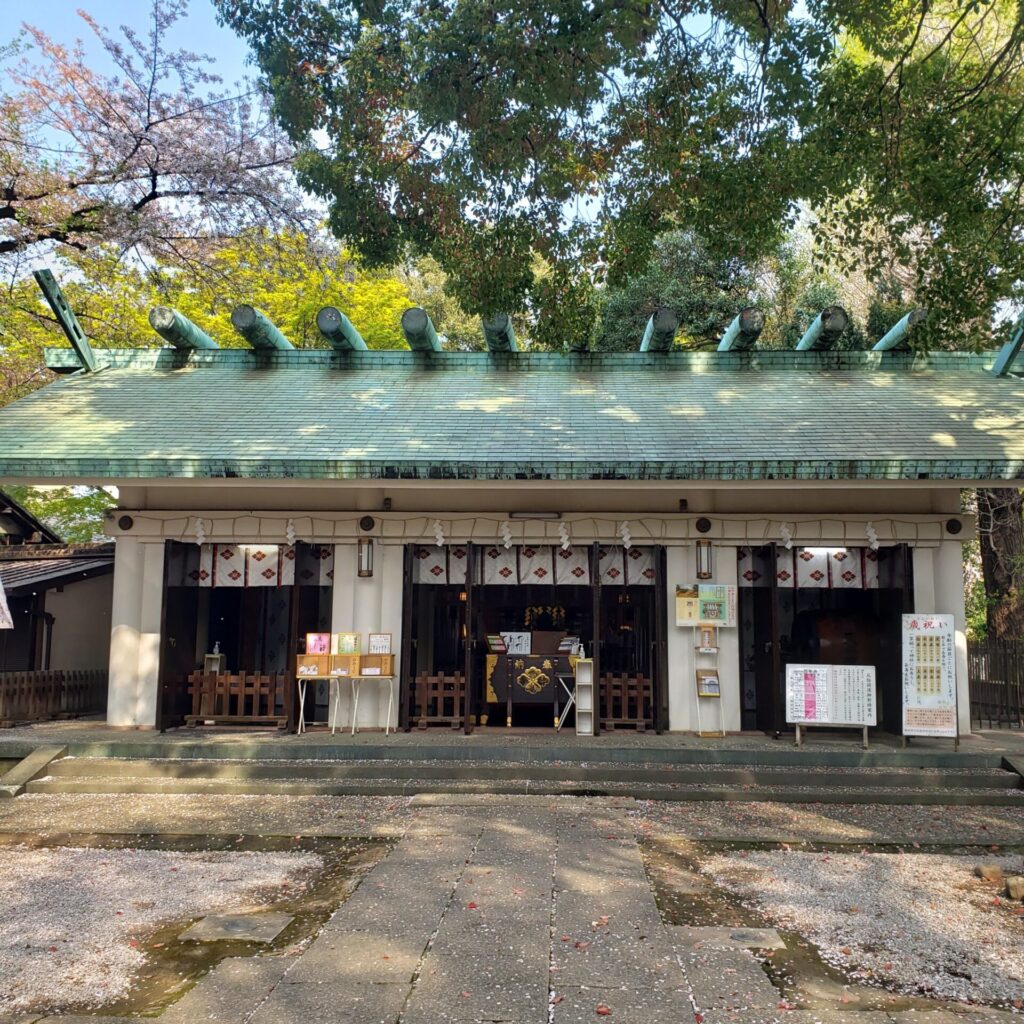 駒込天祖神社の拝殿