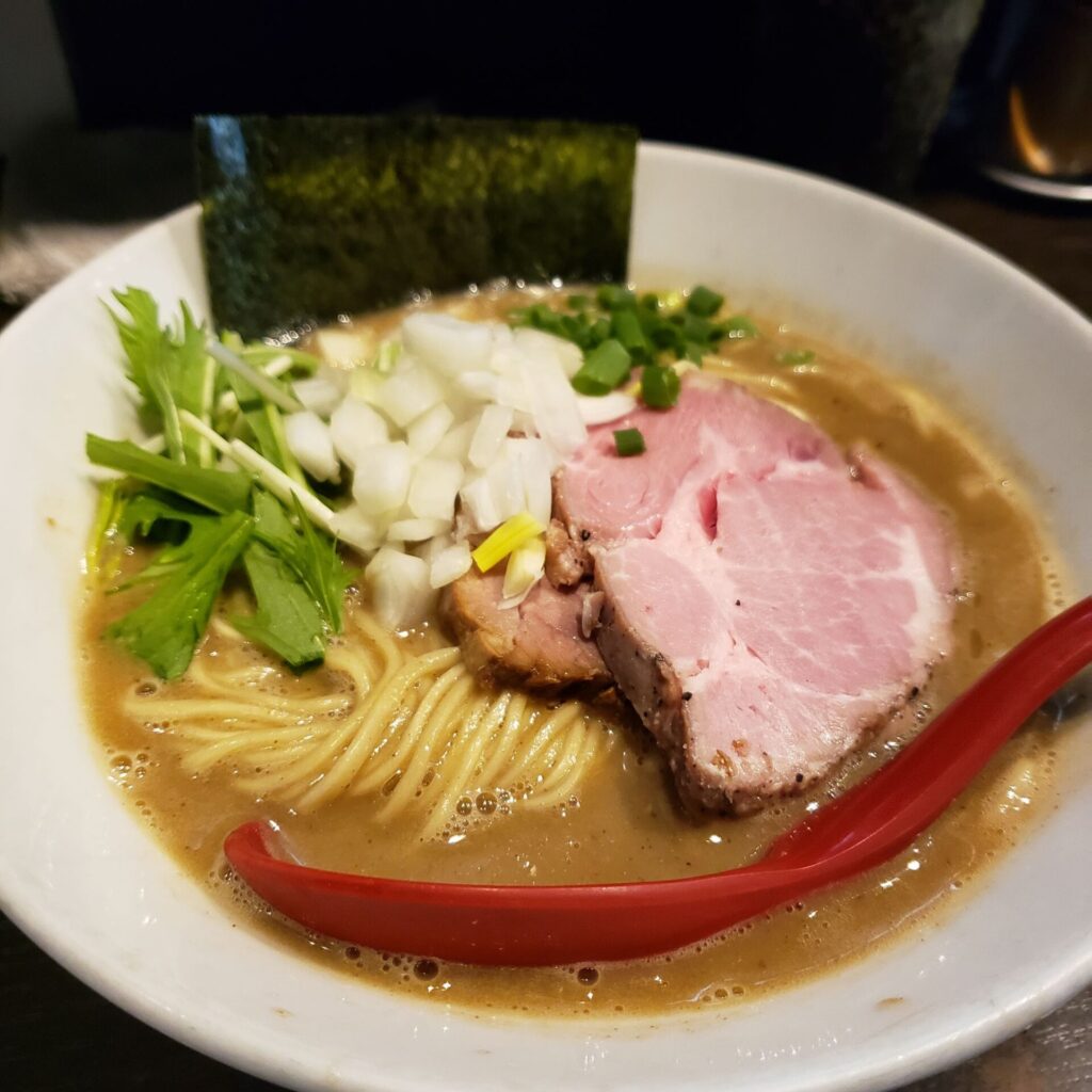 麺処 夏海の煮干しラーメン1