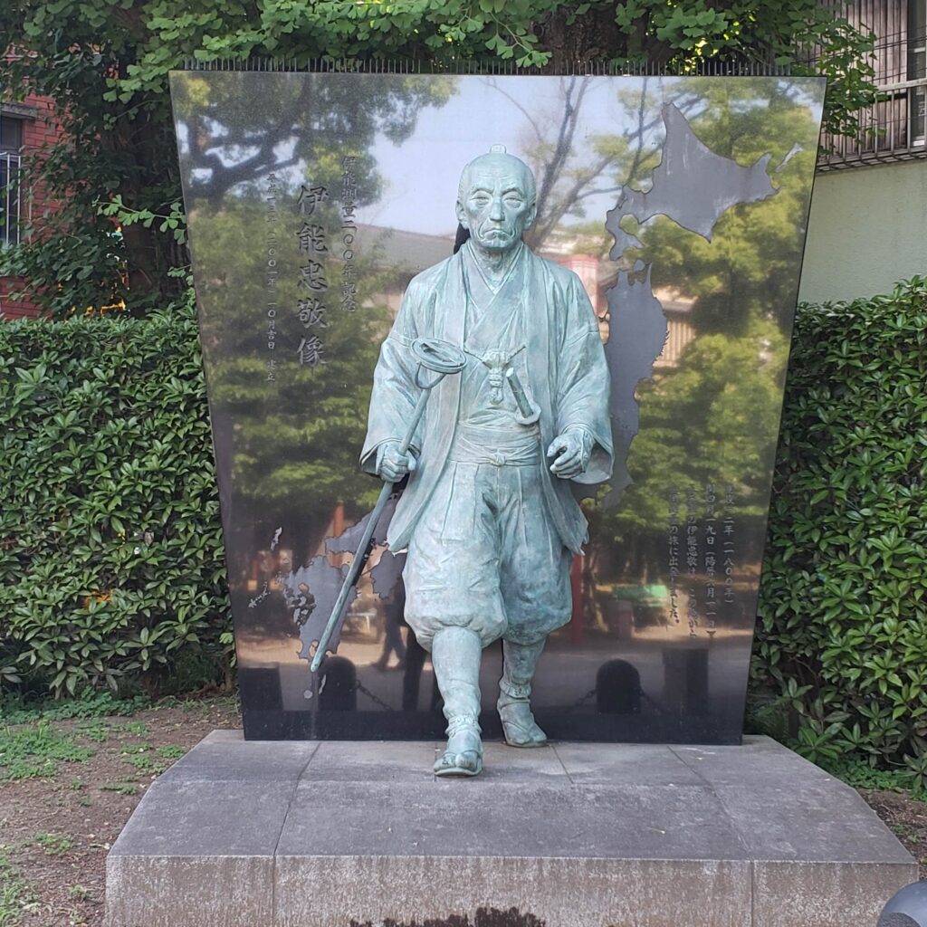 富岡八幡宮の伊能忠敬