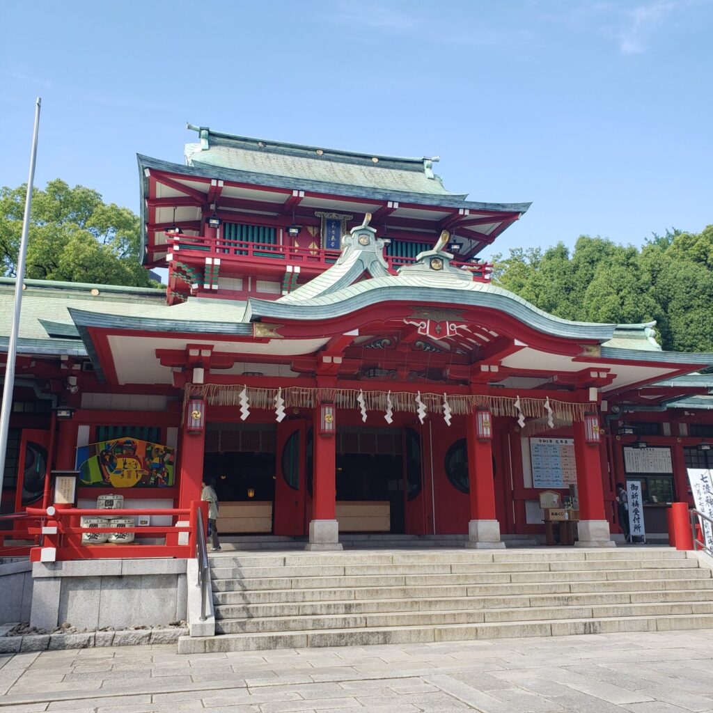 富岡八幡宮の外観