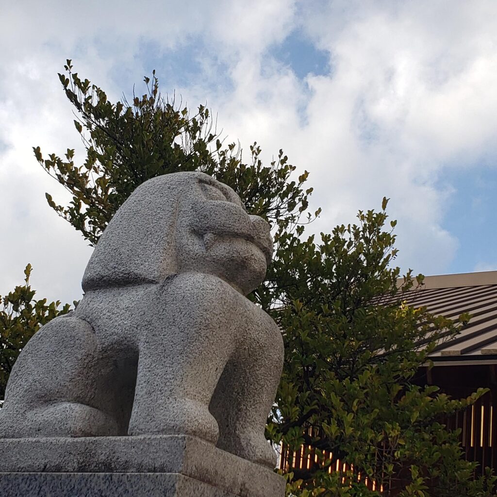 赤城神社の狛犬