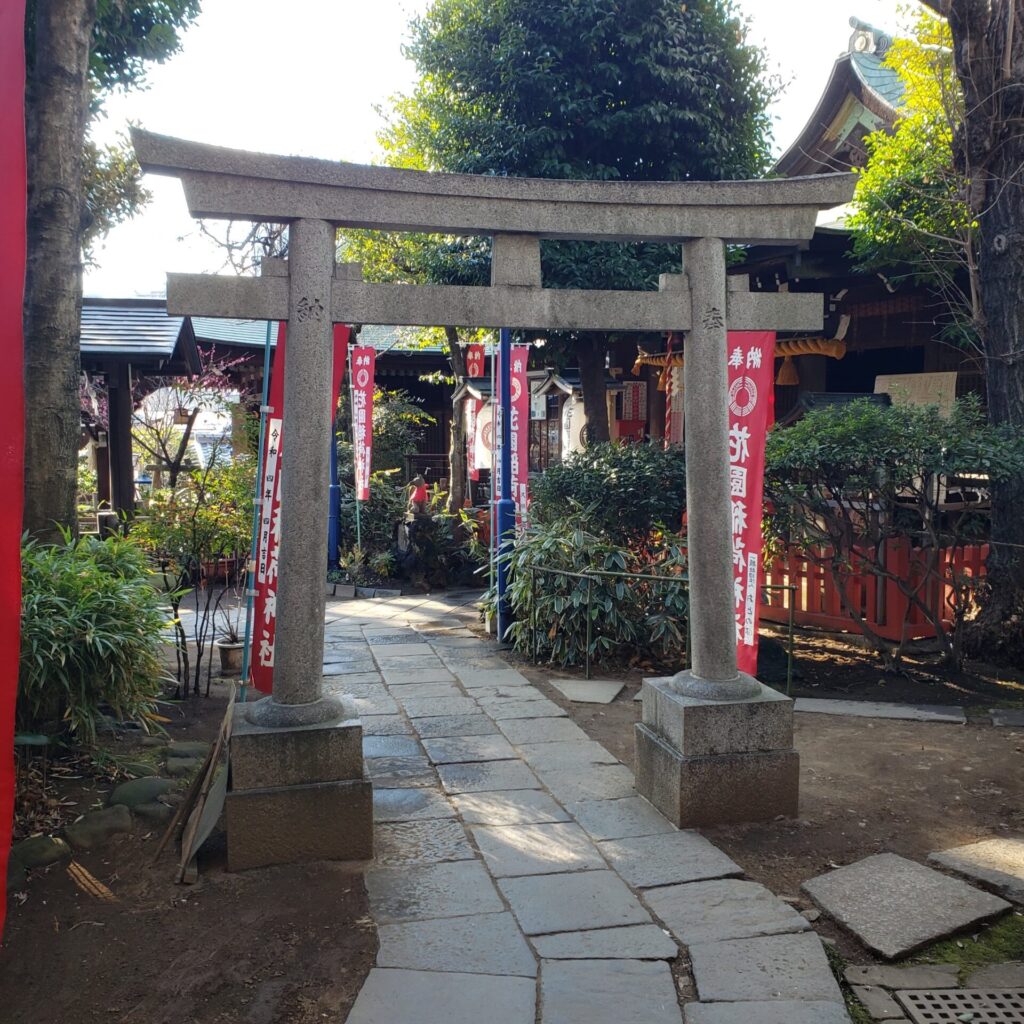 上野の神社