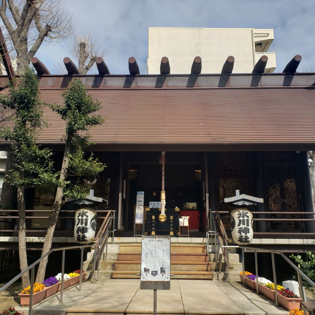高円寺氷川神社の本殿