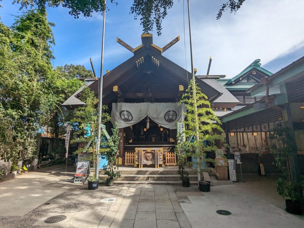 波除神社の社殿