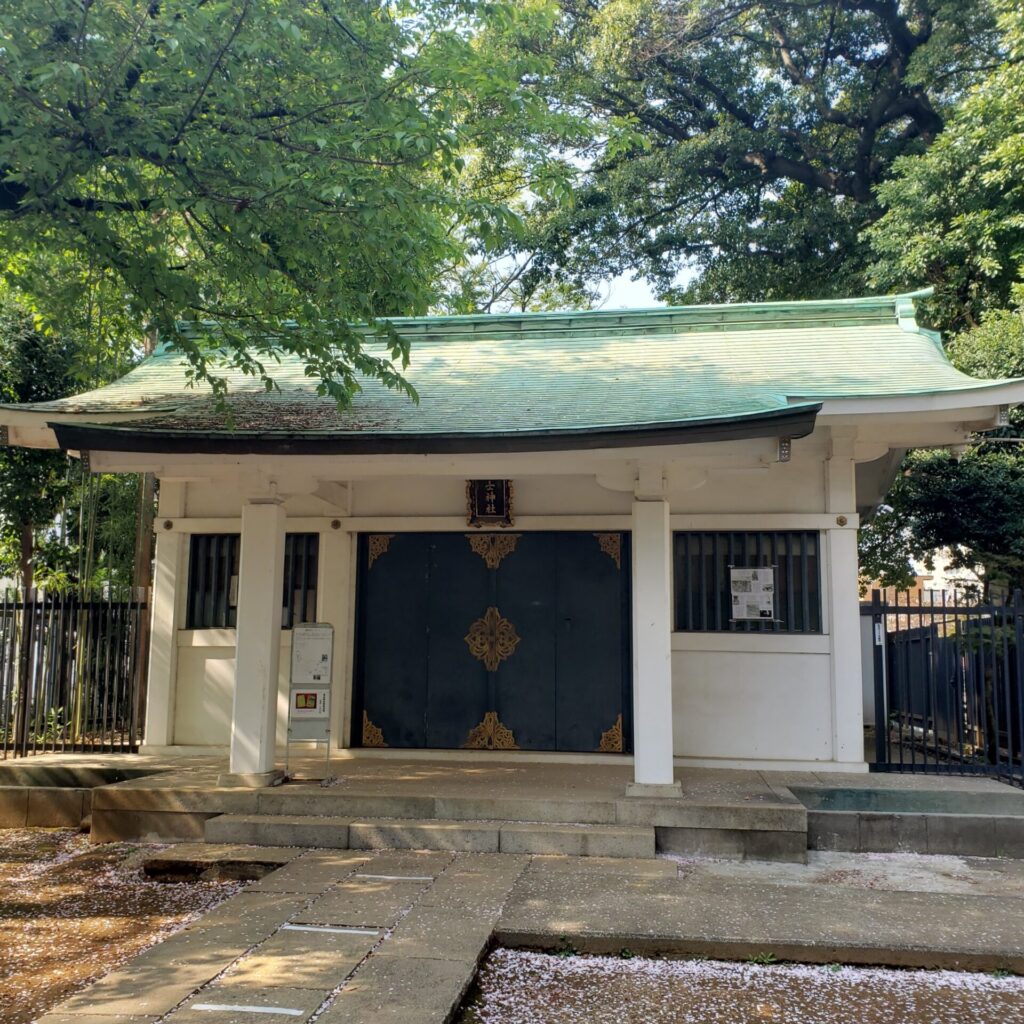 駒込富士神社の拝殿