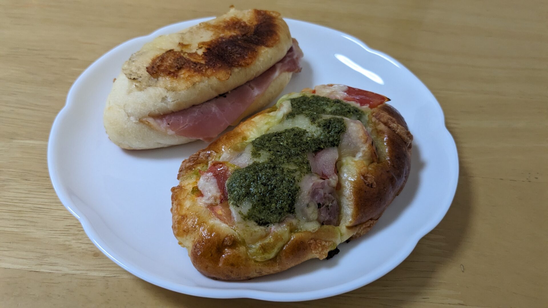 Boulangerie Tsujiokaで購入したパン