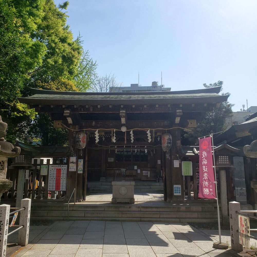 下谷神社の本殿