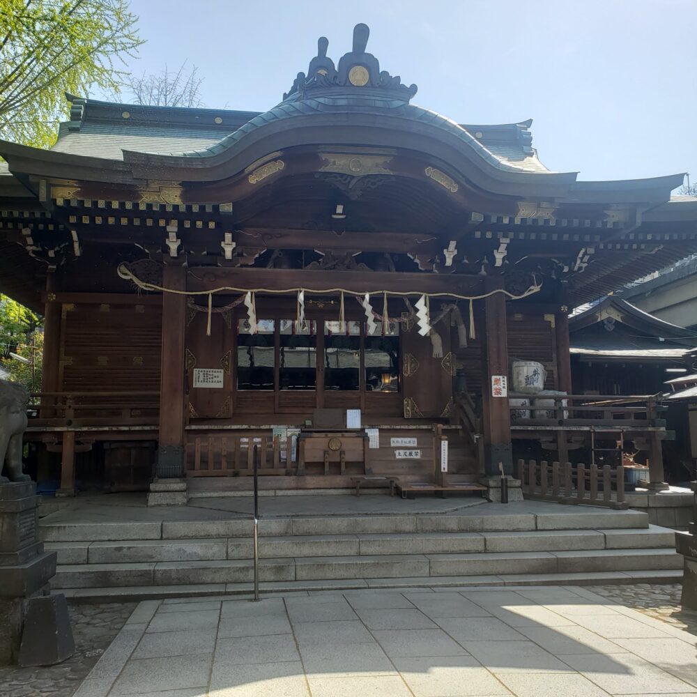 下谷神社の本殿