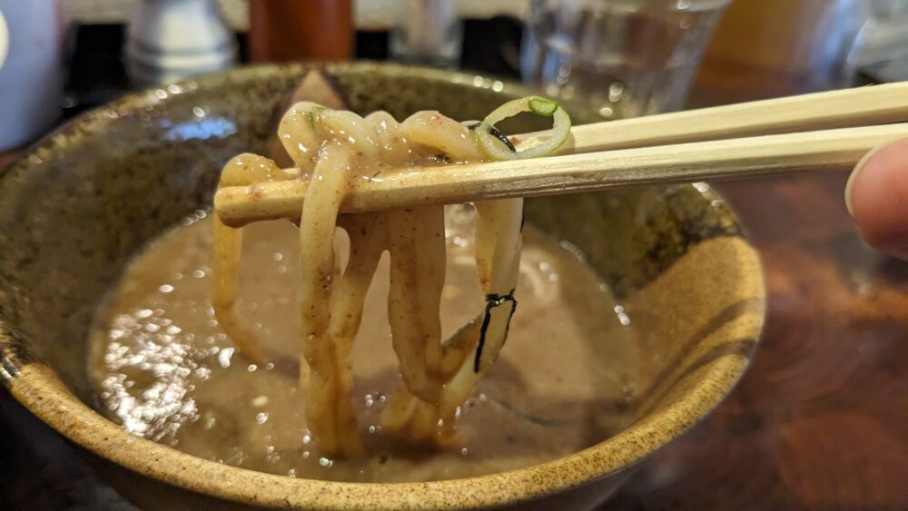 味玉つけめんと麺