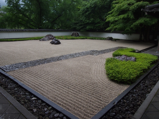 枯山水の庭