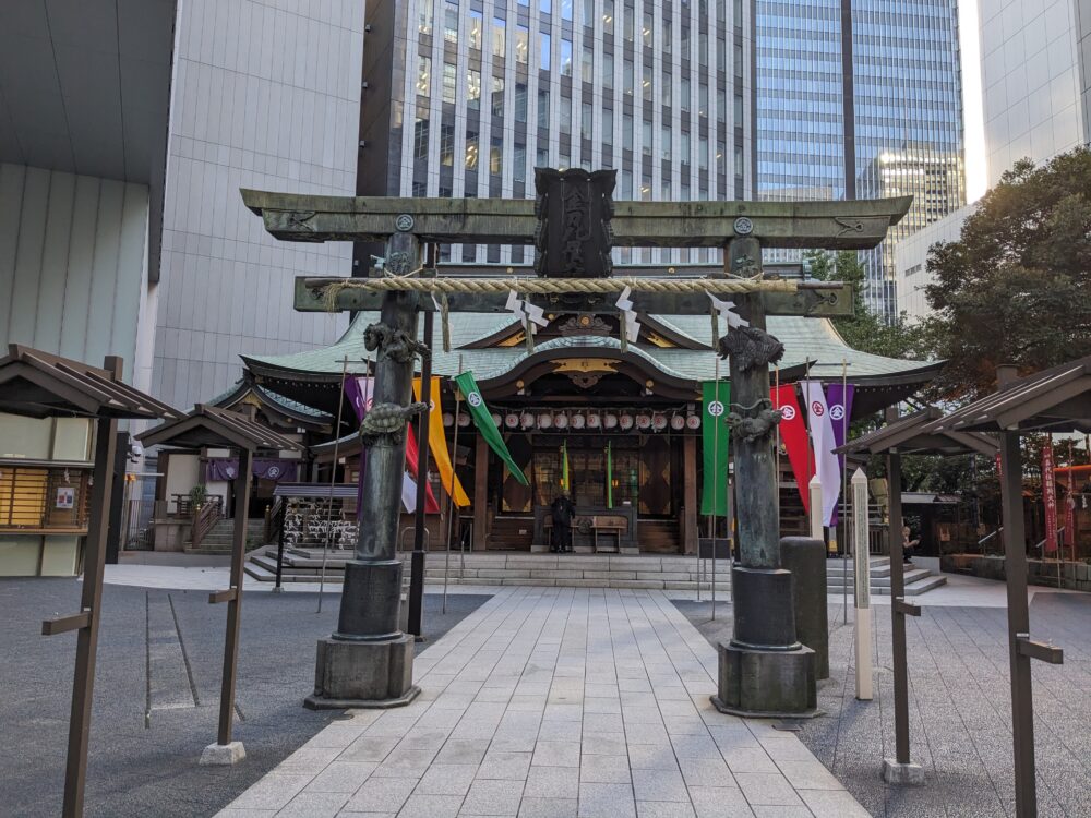 虎ノ門金比羅宮の外観