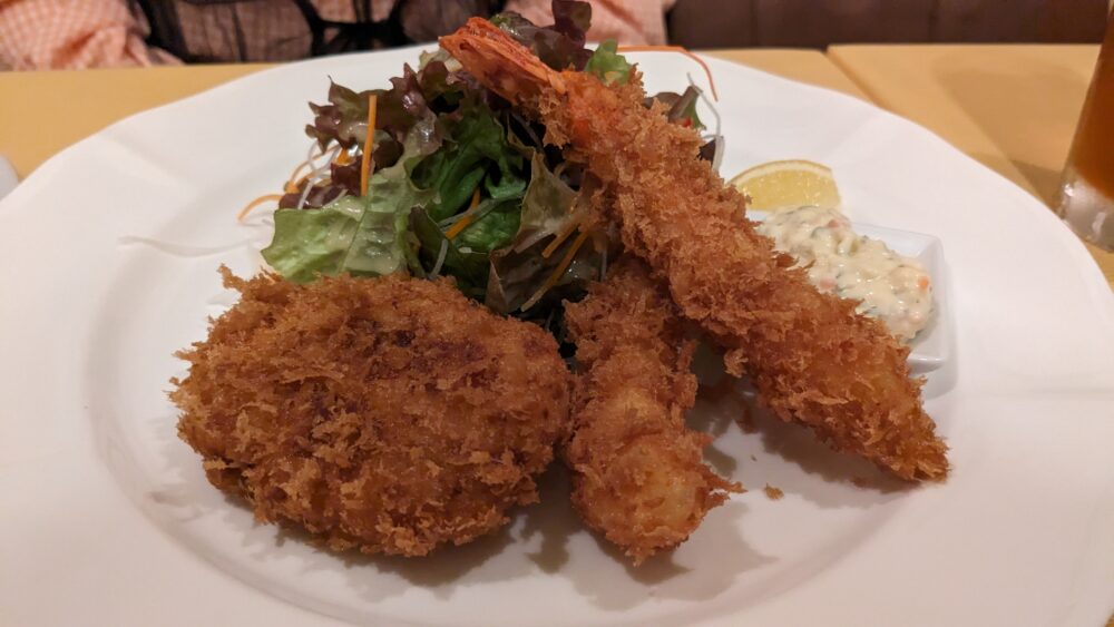 フライの盛り合わせ