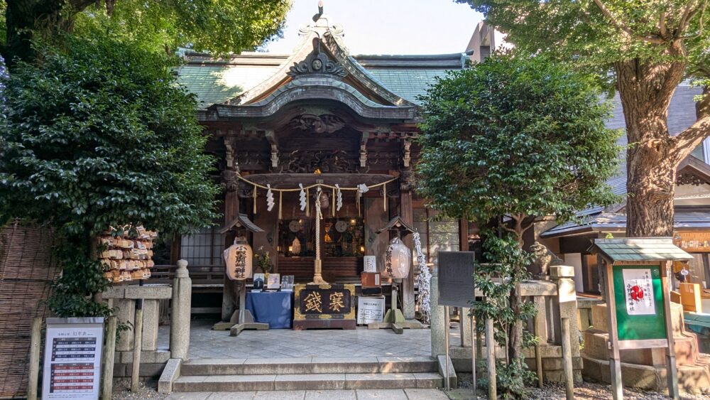 小野照崎神社の本殿