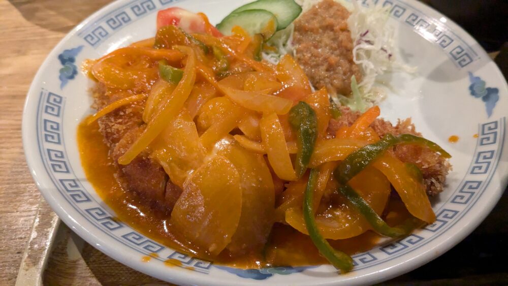 美味しそうなチキンカツ